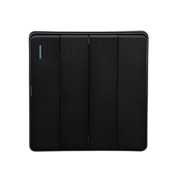 مفتاح انارة اربعة خط