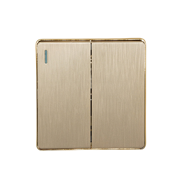 مفتاح انارة اثنان خط